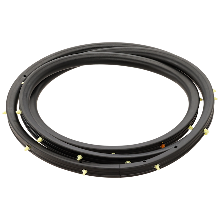 2013-2020 Ford Fusion/Police Responder Hybrid Rear Passenger Side Door Molding On Door Weatherstrip - FO1591110-Partify-Painted-Replacement-Body-Parts