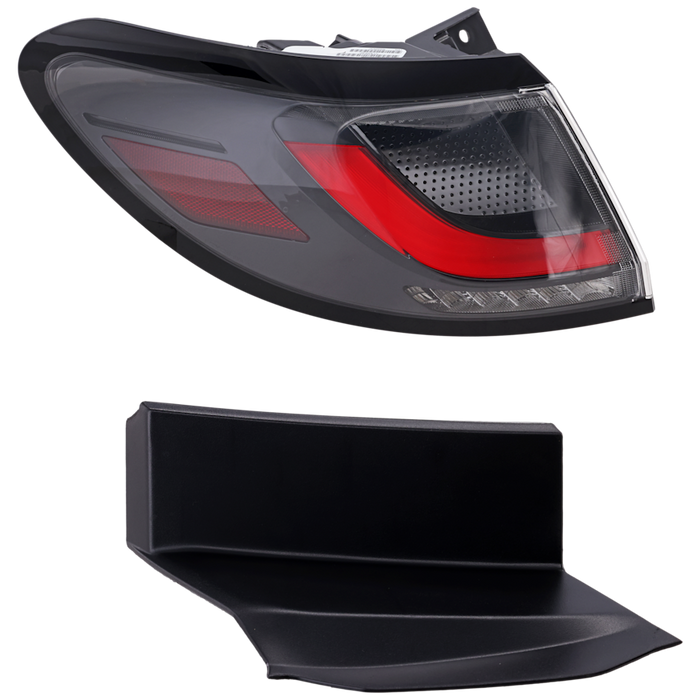 2023-2025 Honda HR-V Driver Side Tail Light Assembly Outer - HO2804125-Partify-Painted-Replacement-Body-Parts