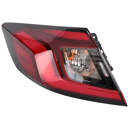 2022-2024 Honda Civic Driver Side Tail Light Assembly Hatchback - HO2804124-Partify-Painted-Replacement-Body-Parts