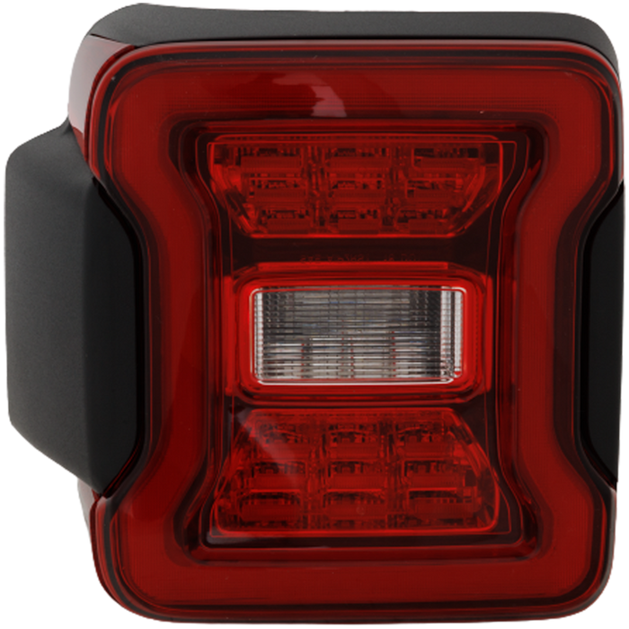 2018-2024 Jeep Wrangler Passenger Side Tail Light Assembly - CH2801220-Partify-Painted-Replacement-Body-Parts