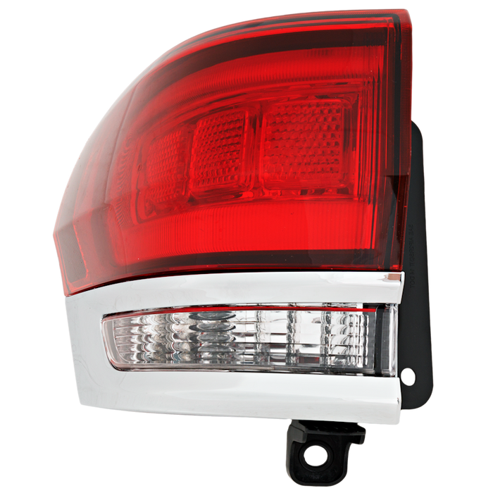 2020-2022 Jeep Grand Cherokee/Cherokee WK Driver Side Tail Light Assembly - CH2804121-Partify-Painted-Replacement-Body-Parts