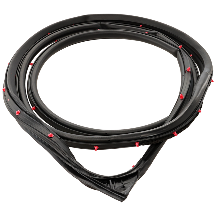 2007-2013 Mitsubishi Outlander Front Passenger Side Door Molding On Door Weatherstrip - MI1391100-Partify-Painted-Replacement-Body-Parts