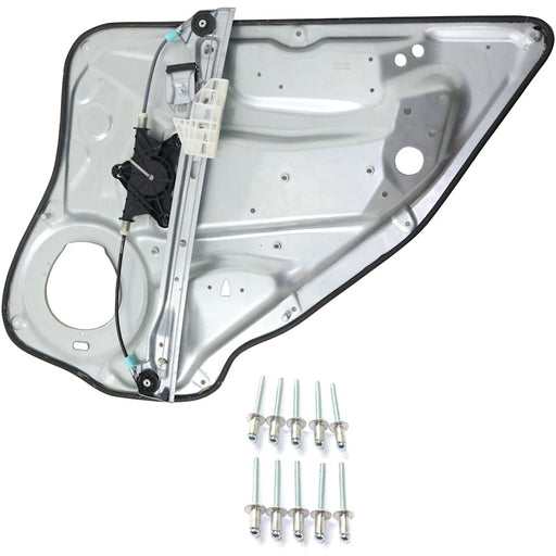 2008-2016 Mercedes-Benz C230/C250/C300/C350/C63 AMG/E250/E300/E350/E400/E550/E63 AMG/E63 AMG S Hybrid Rear Driver Side Window Regulator W203 Power Regulator Only W/Module Carrier - MB1550116-Partify-Painted-Replacement-Body-Parts