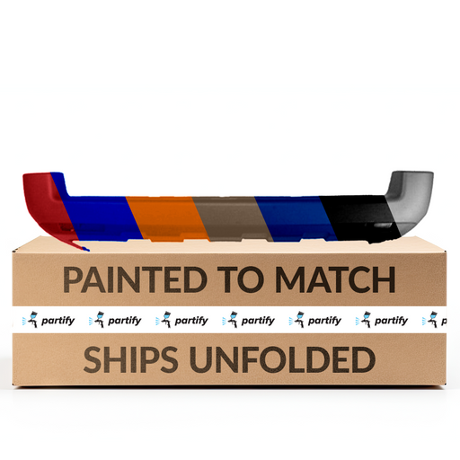 2003-2009 Land Rover Range Rover Rear Bumper Without Sensor Holes - RO1100106-Partify-Painted-Replacement-Body-Parts