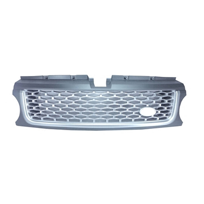 2011-2013 Land Rover Range Rover Sport Supercharged Grille W/Autobiography Pkg Silver Assembly - RO1200103-Partify-Painted-Replacement-Body-Parts
