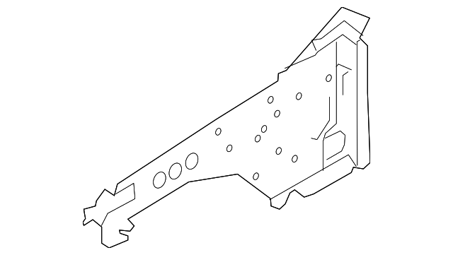 Land Rover Discovery/Range Rover/Range Rover Sport Inner Frame Rail - RO1253100