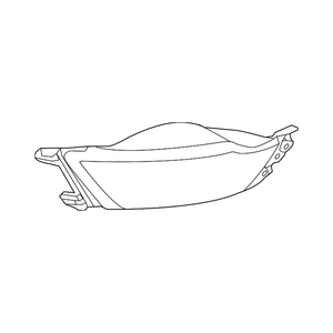 Rear Passenger Side Fog Light Assembly image