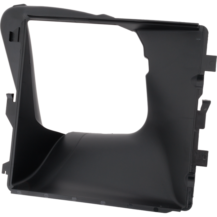 2015-2020 Porsche Macan Passenger Side Grille Air Deflector W/O Sport Design Pkg Turbocharged - PO1218101-Partify-Painted-Replacement-Body-Parts