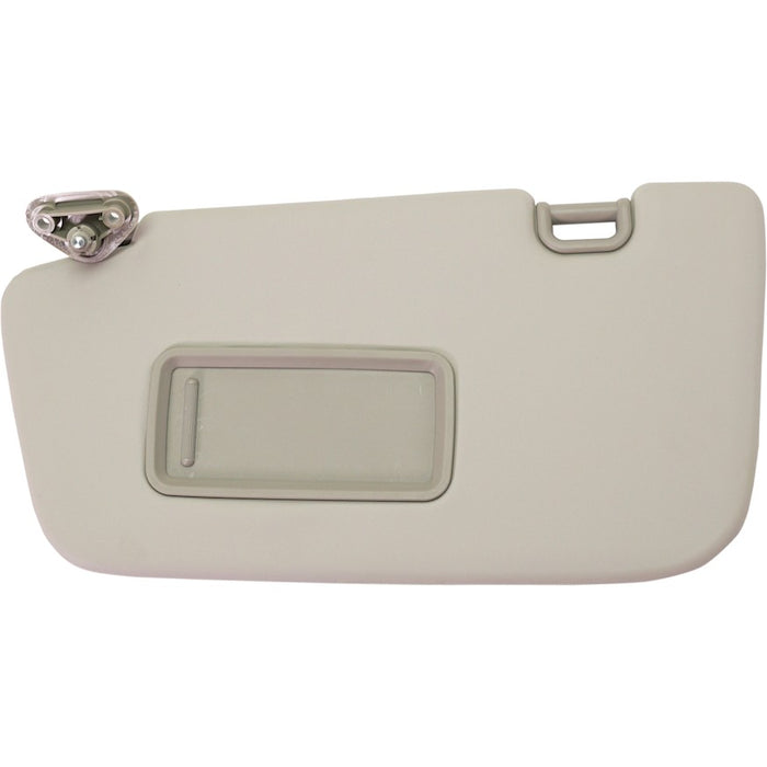 2008-2014 Subaru Impreza WRX/WRX GT/WRX Limited/WRX Premium/WRX SE Driver Side Sun Visor Gray - SU2942101-Partify-Painted-Replacement-Body-Parts