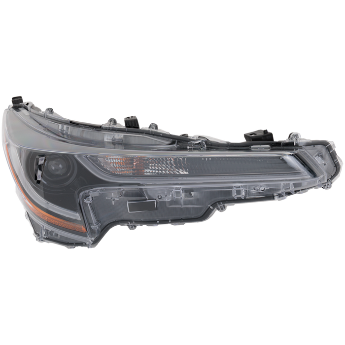 2023-2024 Toyota Corolla Base/Hybrid LE/Hybrid Nightshade/Hybrid SE/Hybrid XLE/Hybrid XSE/L/LE/Nightshade/SE/XLE/XSE Passenger Side Headlight Assembly Usa Built Composite Sedan - TO2503324-Partify-Painted-Replacement-Body-Parts