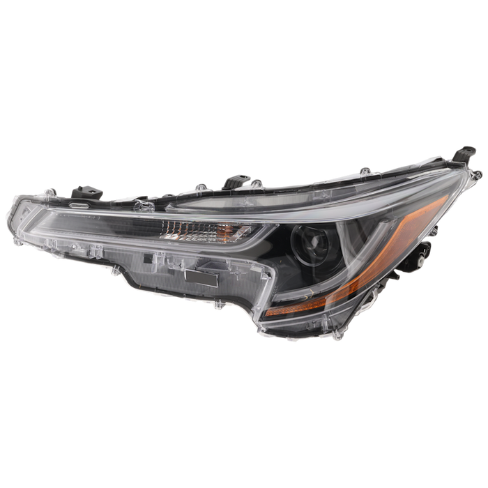 2023-2024 Toyota Corolla Base/Hybrid LE/Hybrid Nightshade/Hybrid SE/Hybrid XLE/Hybrid XSE/L/LE/Nightshade/SE/XLE/XSE Driver Side Headlight Assembly Usa Built Composite Sedan - TO2502324-Partify-Painted-Replacement-Body-Parts