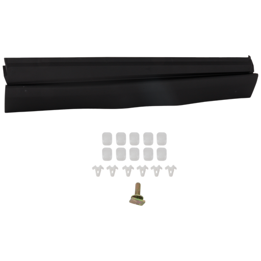 2019 Toyota Highlander Front Passenger Side Door Molding Flat - TO1305114-Partify-Painted-Replacement-Body-Parts