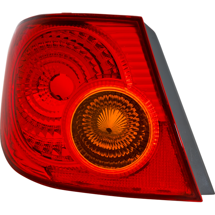 2003-2004 Toyota Corolla Driver Side Tail Light Housing Includes Lens - TO2818122-Partify-Painted-Replacement-Body-Parts