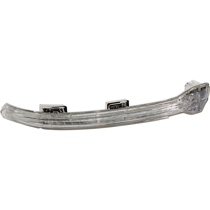 2015-2023 Volkswagen e-Golf/Golf/Golf Alltrack/Golf R/Golf SportWagen/GTI/Jetta Passenger Side Door Mirror Turn Signal Light Man Folding Mirror - VW1329102-Partify-Painted-Replacement-Body-Parts