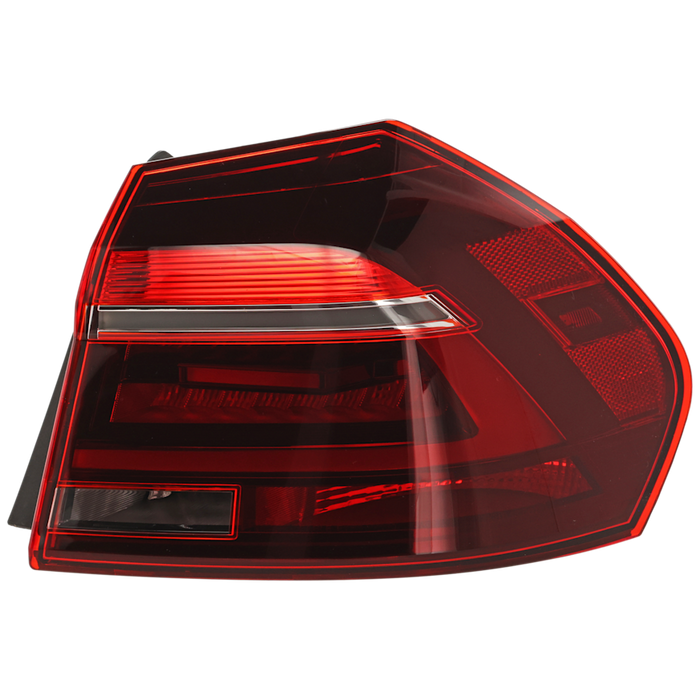 2017-2019 Volkswagen Passat Passenger Side Tail Light Assembly Led From 7-4-16 Outer Sedan - VW2805123-Partify-Painted-Replacement-Body-Parts