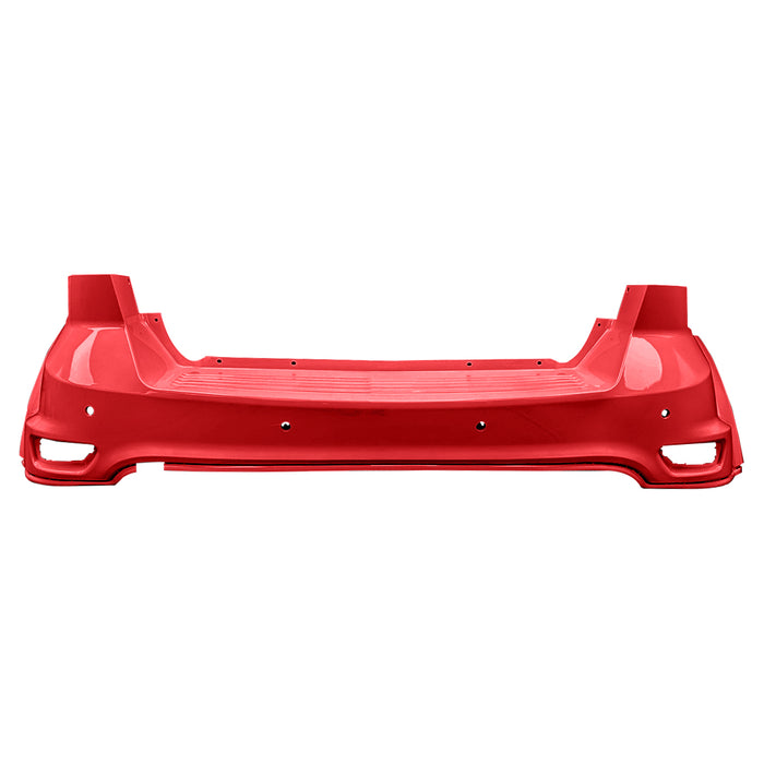 2011-2019 Dodge Journey Rear Bumper (Two-Piece Bumper) With Sensor Holes & With Reflector Holes - CH1114101-Partify-Painted-Replacement-Body-Parts