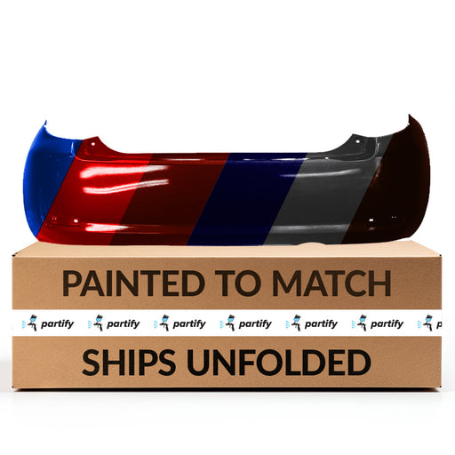 2008-2014 Scion xD Rear Bumper - SC1100107-Partify-Painted-Replacement-Body-Parts