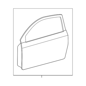 Front Driver Side Door Shell image