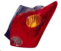 2004-2005 Scion xA Driver Side Tail Light Housing Includes Lens - SC2818101-Partify-Painted-Replacement-Body-Parts