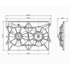 Engine Cooling Fan Assembly image