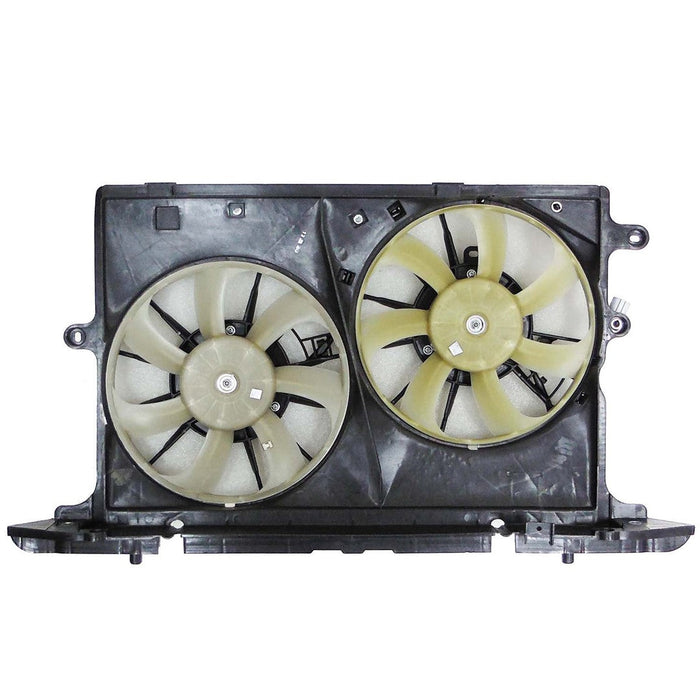 2008-2015 Scion xB Engine Cooling Fan Assembly Motor/Blade/Shroud Dual Fan Assembly - SC3115102-Partify-Painted-Replacement-Body-Parts