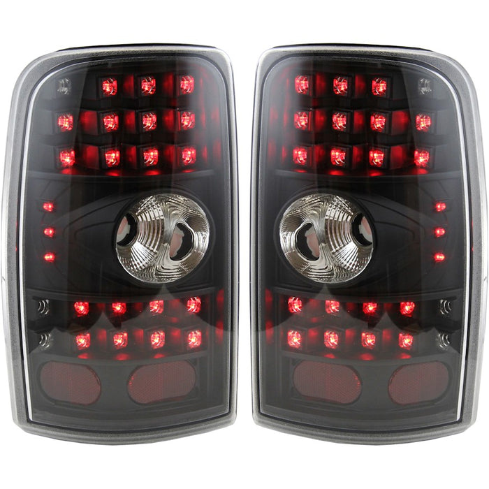 2001-2006 Chevrolet Suburban 1500/2500/Tahoe Tail Light Set Led - GM2811211-Partify-Painted-Replacement-Body-Parts