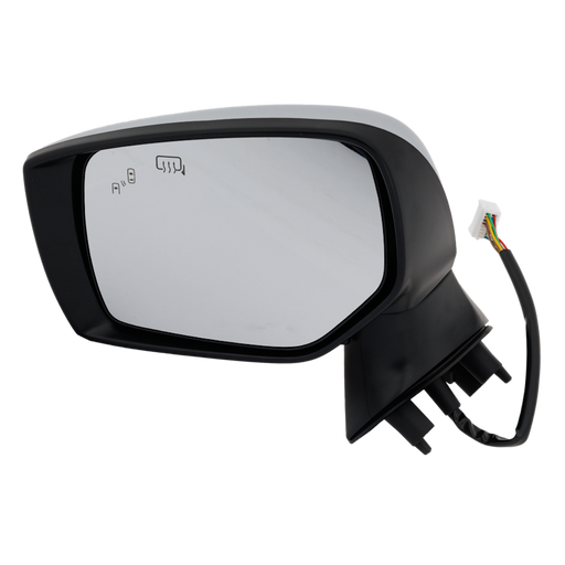 2015-2017 Subaru Legacy/Outback Driver Side Door Mirror Heated W/Blind Spot Detection W/Signal Lamp W/Covers Silver Assembly - SU1320174-Partify-Painted-Replacement-Body-Parts