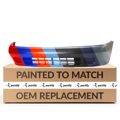 1995-1999 Subaru Legacy Base/Brighton/GT/GT Limited/L/L 30th Anniversary/Limited 30th Anniversary/LS/LSi/Postal/SUS 30th Anniversary Front Bumper Finish Naturally Aspirated - SU1000130-Partify-Painted-Replacement-Body-Parts