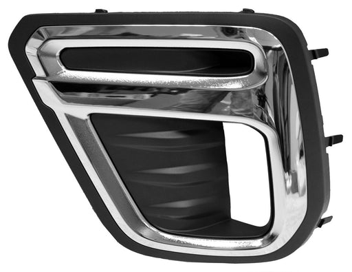 2019-2021 Subaru Forester Premier/Touring Front Driver Side Bumper Insert Fog Lamp Bezel W/Led Fog Lamps Chrome Trim - SU1038120-Partify-Painted-Replacement-Body-Parts