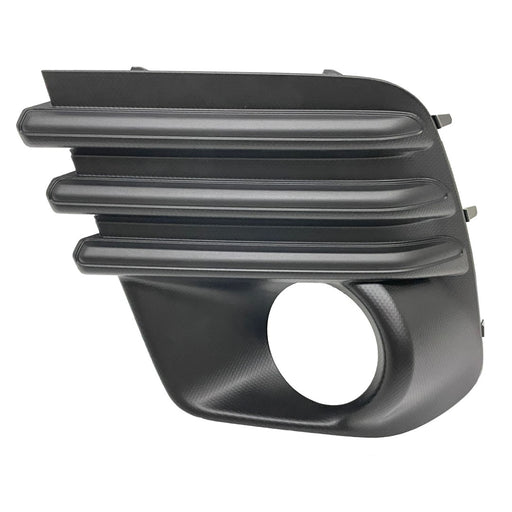 2022-2024 Subaru Forester Base/Convenience/Premium Front Driver Side Bumper Insert Fog Lamp Bezel Textured - SU1038131-Partify-Painted-Replacement-Body-Parts