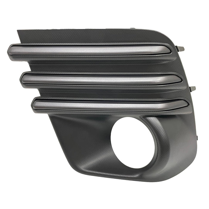 2022-2024 Subaru Forester Front Driver Side Bumper Insert Fog Lamp Bezel Steel - SU1038133-Partify-Painted-Replacement-Body-Parts