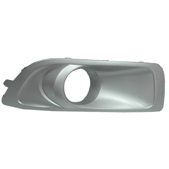 2010-2012 Subaru Outback Front Passenger Side Bumper Insert Fog Lamp Bezel W/Fog Lamps - SU1039101-Partify-Painted-Replacement-Body-Parts
