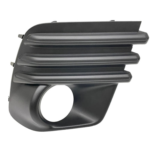 2022-2024 Subaru Forester Base/Convenience/Premium Front Passenger Side Bumper Insert Fog Lamp Bezel Textured - SU1039131-Partify-Painted-Replacement-Body-Parts