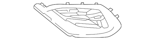 Subaru WRX Outer Grille Bumper Insert Base - SU1039187