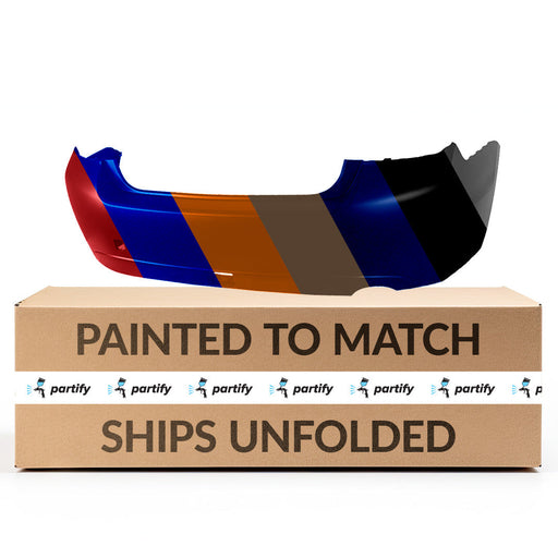 2012-2016 Subaru Impreza Base/i/I Limited/I Sport/Limited/Premium/Touring CAPA Certified Rear Bumper All Smooth Sedan - SU1100167C-Partify-Painted-Replacement-Body-Parts