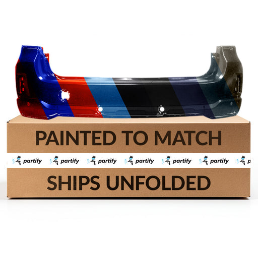 2017 Subaru Outback Rear Bumper With Sensor Holes - SU1100178-Partify-Painted-Replacement-Body-Parts