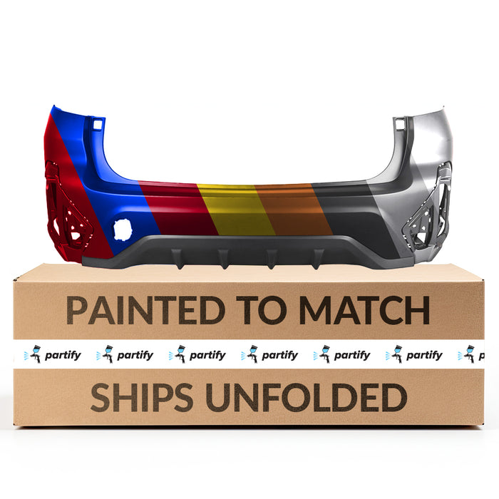 2024 Subaru Crosstrek Base/Convenience/Limited/Onyx Edition/Premium/Sport/Touring Rear Bumper W/O Rear Automatic Braking Textured Lower/ - SU1100205-Partify-Painted-Replacement-Body-Parts