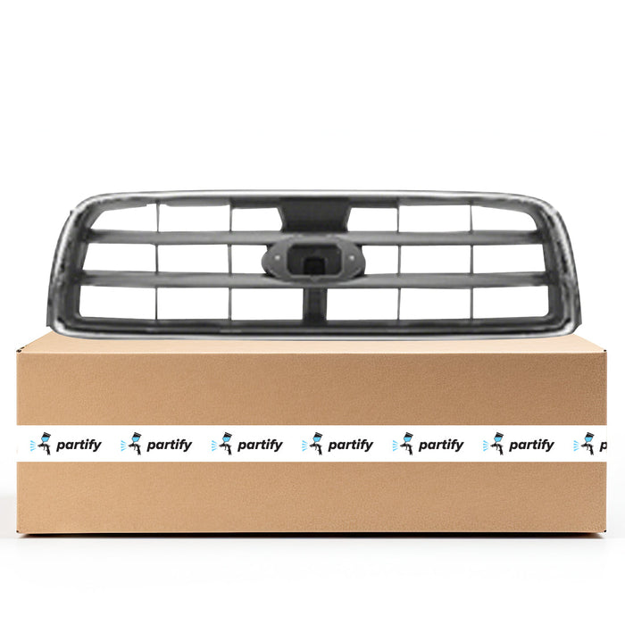 2003-2005 Subaru Forester CAPA Certified Grille Gray Assembly - SU1200127C-Partify-Painted-Replacement-Body-Parts