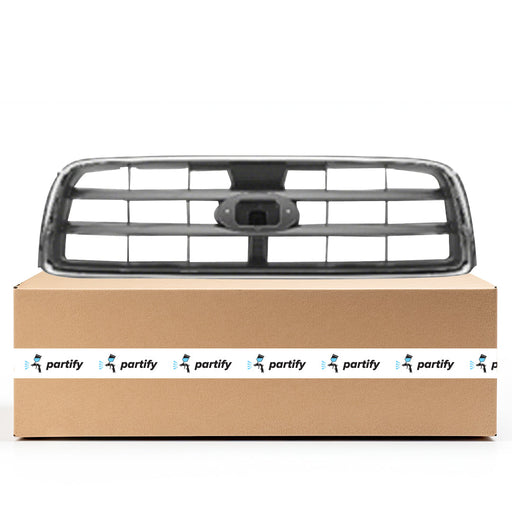 2003-2005 Subaru Forester CAPA Certified Grille Gray Assembly - SU1200127C-Partify-Painted-Replacement-Body-Parts