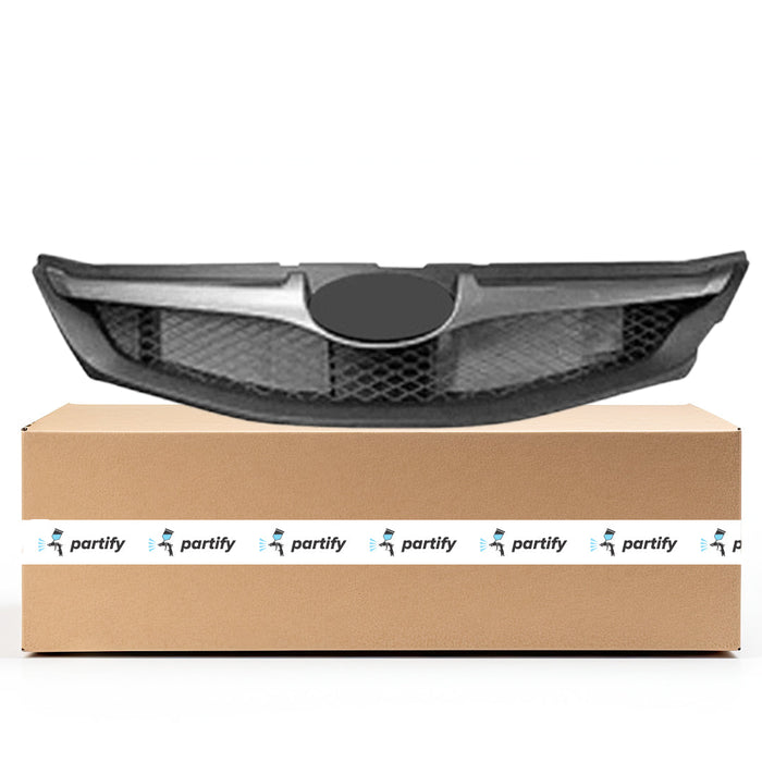 2009-2010 Subaru Impreza WRX/WRX Limited/WRX Premium CAPA Certified Grille W/O Emblem Assembly - SU1200150C-Partify-Painted-Replacement-Body-Parts