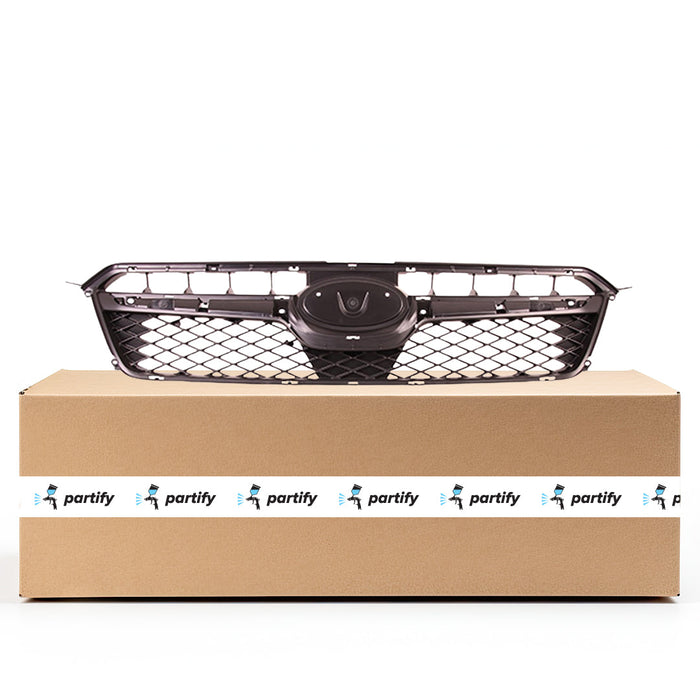 2013-2015 Subaru XV Crosstrek CAPA Certified Grille Assembly - SU1200151C-Partify-Painted-Replacement-Body-Parts