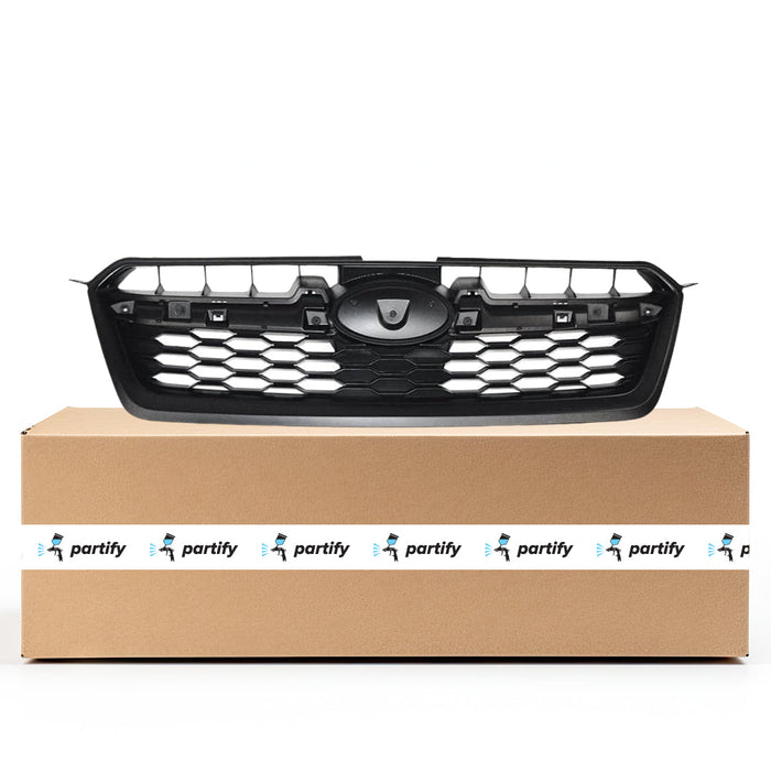 2012-2014 Subaru Impreza CAPA Certified Grille Black Bezel Assembly - SU1200158C-Partify-Painted-Replacement-Body-Parts