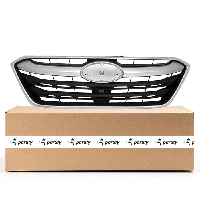 2020-2022 Subaru Outback CAPA Certified Grille Chrome Trim Assembly 2.4L H4 Turbocharged - SU1200191C-Partify-Painted-Replacement-Body-Parts