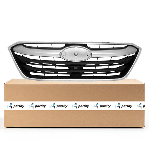 2020-2022 Subaru Outback CAPA Certified Grille Chrome Trim Assembly 2.4L H4 Turbocharged - SU1200191C-Partify-Painted-Replacement-Body-Parts