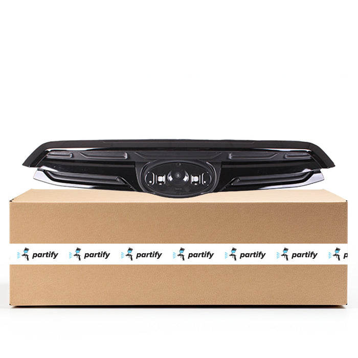 2022 Subaru Forester CAPA Certified Grille Upper CAPA Certified Grille Assy Black/Black Assembly - SU1200199C-Partify-Painted-Replacement-Body-Parts