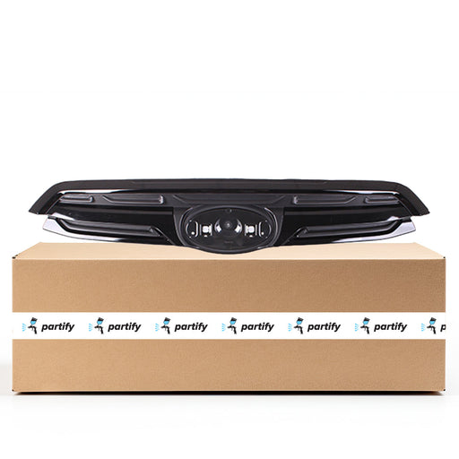 2022 Subaru Forester CAPA Certified Grille Upper CAPA Certified Grille Assy Black/Black Assembly - SU1200199C-Partify-Painted-Replacement-Body-Parts