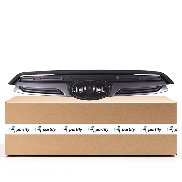 2022 Subaru Forester CAPA Certified Grille Upper CAPA Certified Grille Assy Black/Gray Assembly - SU1200201C-Partify-Painted-Replacement-Body-Parts