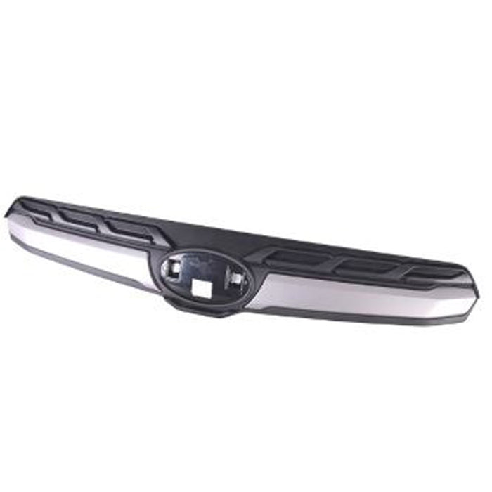 2017-2018 Subaru Forester Grille Molding Type 1 Matte W/Gray Mldg - SU1210103-Partify-Painted-Replacement-Body-Parts