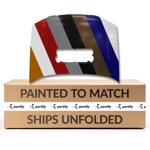 2003-2005 Subaru Forester Turbo CAPA Certified Hood With Scoop Hole - SU1230121C-Partify-Painted-Replacement-Body-Parts