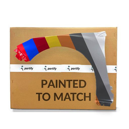 2012-2013 Subaru Impreza Front CAPA Certified Driver Side Fender W/Repeater Lamp Hole - SU1240137C-Partify-Painted-Replacement-Body-Parts